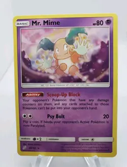 MR.MIME POKEMON CARD 66/181 Regular POKEMON TCG CCG NM - Image 1