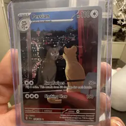 Pokemon Persian 078/064 Sv: Shrouded Fable Full Art Holo Illustration Rare - Image 1