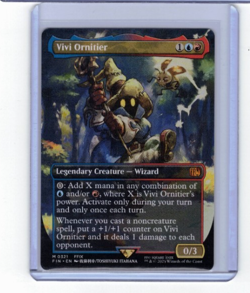 Magic The Gathering x Final Fantasy Non Foil Vivi Ornitier Borderless # 321 - Image 1