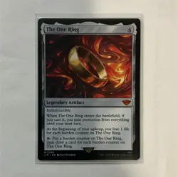 Wizards of the Coast MTG The One Ring Mythic Regular ENG #246 Legendary Artifact - Image 1