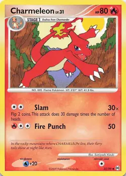 Pokemon Card - Charmeleon - (35/99 - Arceus) - Image 1