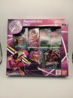Bandai ONE PIECE Card Game Illustration Box Vol.4 OB-04 Box English 2024 - Image 1
