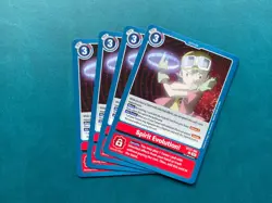 Spirit Evolution! BT21-091 Playset World Convergence Digimon Card x4 - Image 1
