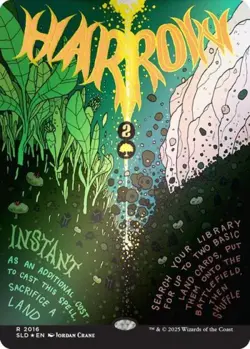 Harrow (Rainbow Foil) -Foil Near Mint MTG Secret Lair - Image 1