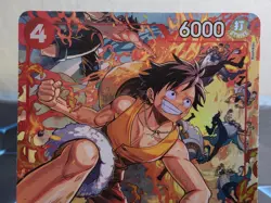One Piece Card Monkey.D.Luffy #OP16-015 SR Alt Art Foil English - Image 2