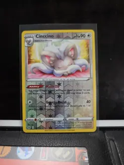 Cinccino 147/202 Rare Reverse Holo Card Sword & Shield Pokemon TCG - Image 1