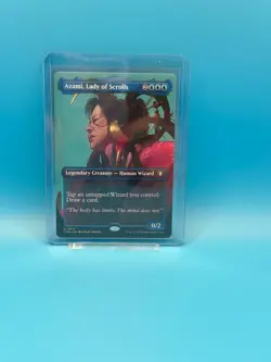 MTG, Azami, Lady of Scrolls (Borderless) 672 Commander Masters Regular - Image 1