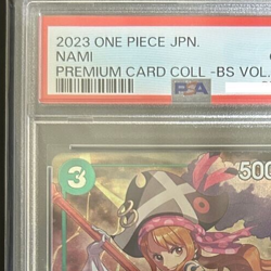PSA 10 NAMI ONE PIECE CARD premium card Collection Best selection vol.1 japanese - Image 4