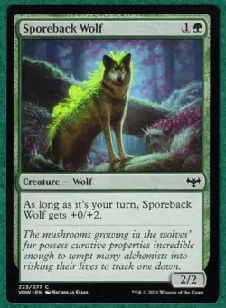 Sporeback Wolf - Innistrad: Crimson Vow #223 - Magic: The Gathering MTG Card - Image 1