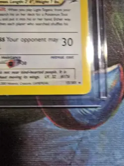 Pokemon TCG Light Togetic Neo Destiny Holo Card 15/105 - Image 5