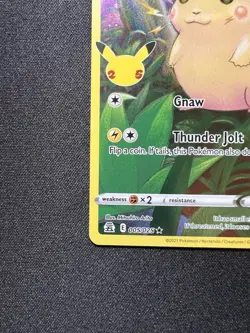 Pikachu 005/025 Pokemon Card TCG 25th Anniversary Promo Holo TCG - Image 5