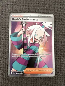 Roxie's Performance - 112/086 - Chaos Rising - Ultra Rare -NM/M - Pokemon Card - Image 1