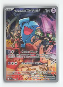 Team Rocket's Wobbuffet - SV: Scarlet & Violet Promo Cards [SVP 203] - Image 1