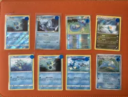 Pokemon Seadra/Kingdra/Horsea Bundle x8 Cards NM/MP *read desc* - Image 1
