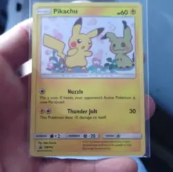 Pokemon TCG Pikachu SM162 Sun & Moon Promos Promo Holo Rare Card - English - Image 1