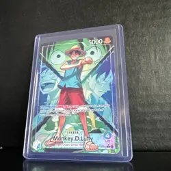OP16 GU Luffy alternate art leader card, OP16-022 - Image 2