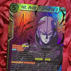 Hit Pride Of The Universe Dragon Ball Z SEVEN Waifu Anime Holo Girl ACG Card - Image 2