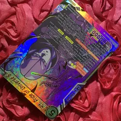 Hit Pride Of The Universe Dragon Ball Z SEVEN Waifu Anime Holo Girl ACG Card - Image 3
