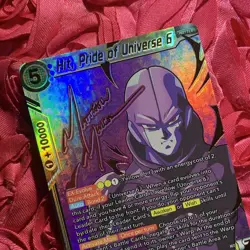 Hit Pride Of The Universe Dragon Ball Z SEVEN Waifu Anime Holo Girl ACG Card - Image 5