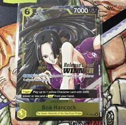 Boa Hancock (OP15 Release Event Winner) P-115 One Piece Promotion Card Near Mint - Image 2
