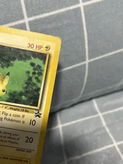 Pikachu #27 Black Star Promo The Power Of One WOTC Original 2001 Pokemon Card - Image 4