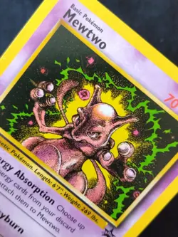 Pokemon Card Mewtwo Strike Back Promo Black Star 12 Wizards Of The Coast 2000 EX - Image 2