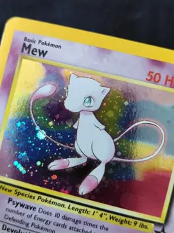 Pokemon Card Mew League Promo Black Star #9 Holo Wizards Of The Coast 2000 EX - Image 4