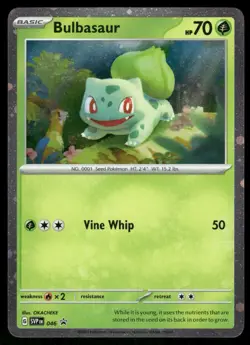 Bulbasaur - (Cosmos Holo) Promo SV: Scarlet & Violet Promo Cards 046 NM - Image 1