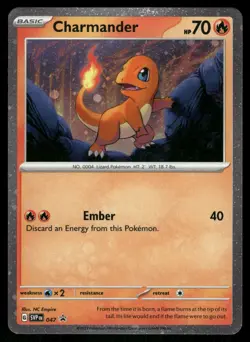 Charmander - (Cosmos Holo) Promo SV: Scarlet & Violet Promo Cards 047 NM - Image 1