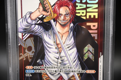 PSA10 Shanks Serial OP01-120 SEC Flagship Battle Promo Chinese One Piece Card - Image 4