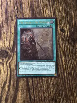 Konami Yu-Gi-Oh! The Fallen & The Virtuous Ultimate Rare Foil UP01-EN006 - Image 1