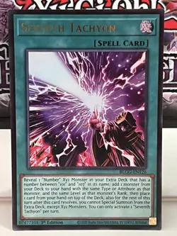 YuGiOh! - Seventh Tachyon BLGG-EN126 Ultra Rare 1st Edition Near Mint - Image 1