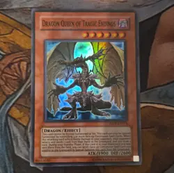 Yu-Gi-Oh! Dragon Queen of Tragic Endings Super Rare Holo ABPF-EN014 1st Ed - Image 1