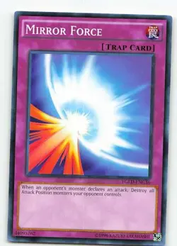 Mirror Force YGLD-ENC36 Yugi's Legendary Decks Common NM Yu-Gi-Oh - Image 1