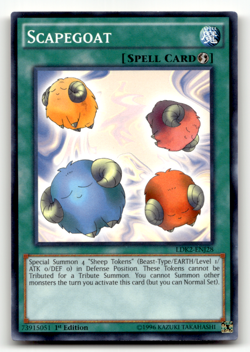 Scapegoat LDK2-ENJ28 1st Edition Common Legendary Decks II LP - Image 1
