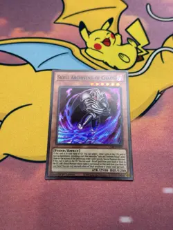 Yu-Gi-Oh! TCG Skull Archfiend Of Chaos CORI-EN002 1st Edition Chaos Origins NM - Image 2