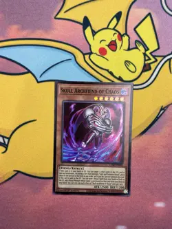 Yu-Gi-Oh! TCG Skull Archfiend Of Chaos CORI-EN002 1st Edition Chaos Origins NM - Image 3
