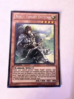 Yugioh - Noble Knight Drystan - Secret - 1st - JOTL-EN084 - NM - Image 1