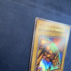 Konami Yu-Gi-Oh! TCG Left Arm of the Forbidden One LOB-123 Holo Rare English - Image 2
