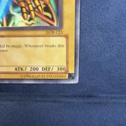Konami Yu-Gi-Oh! TCG Left Arm of the Forbidden One LOB-123 Holo Rare English - Image 5