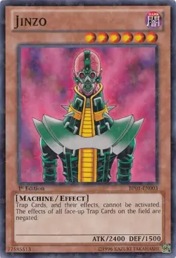 Jinzo (Starfoil) 1st Edition Starfoil Rare Battle Pack: Epic Dawn BP01-EN003 LP - Image 1
