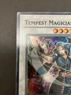 Yugioh Tempest Magician SOVR-ENSE1 Super Rare Limited Edition HP - Image 2