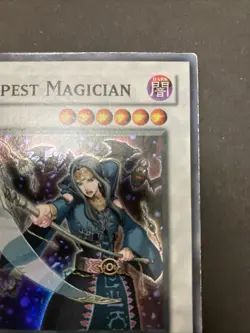 Yugioh Tempest Magician SOVR-ENSE1 Super Rare Limited Edition HP - Image 3