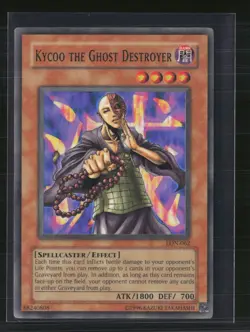 Yu-Gi-Oh! Kycoo the Ghost Destroyer Labyrinth of Nightmare SR LON-062 Unlimited - Image 1