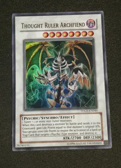 Yu-Gi-Oh! TCG Thought Ruler Archfiend TDGS-EN044 Unlimited Ultra Rare NM - Image 1