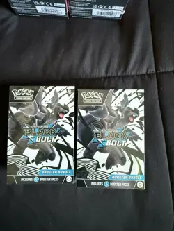 Pokemon Black Bolt Booster Bundle Set of 2 Sealed New - Image 1
