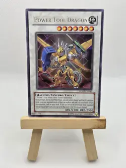 Yugioh Power Tool Dragon RGBT-EN042 Ultra Rare LP Unlimited Edition - Image 1