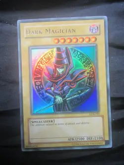 Yu Gi Oh Dark Magician Card LOB-005!! - Image 1