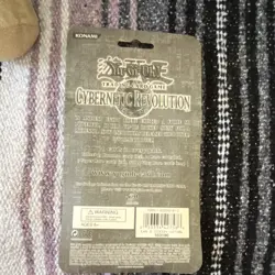 Yugioh Cybernetic Revolution 1st Edition Sealed Booster Pack - Image 2