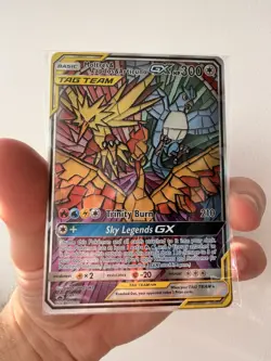 Moltres & Zapdos & Articuno GX SM210 Sun & Moon Promo Pokemon NM/Mint (Sealed) - Image 3